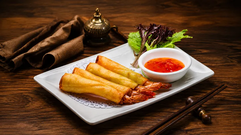 Prawn Spring Roll (4pcs)