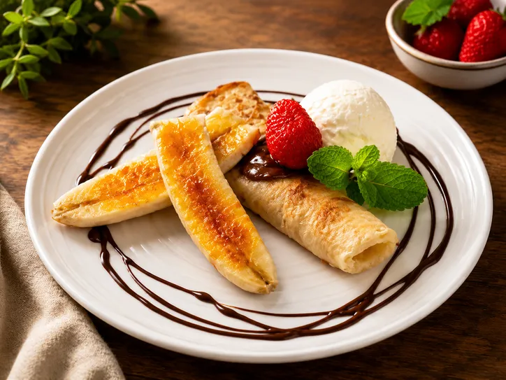 Roti Banana Nutella