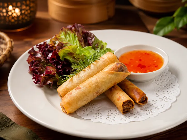 Vegetarian Spring Roll (4pcs)