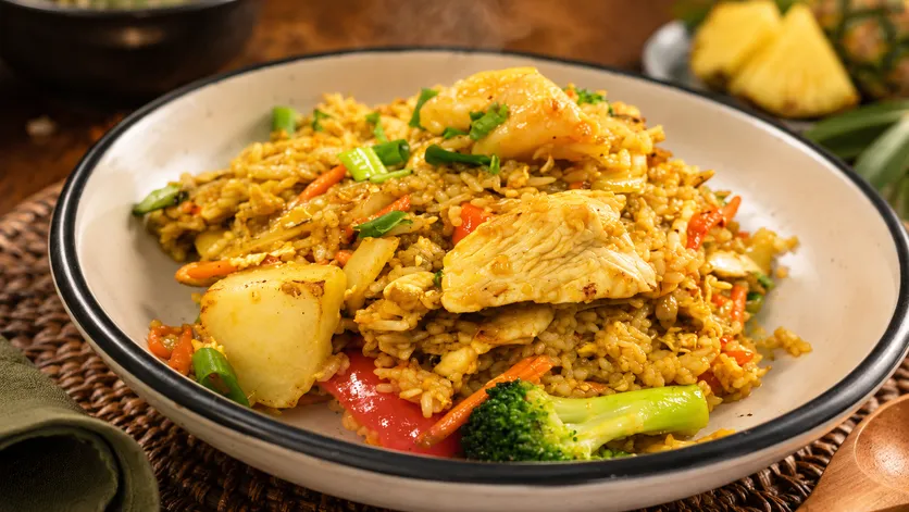 Pineapples Fried Rice